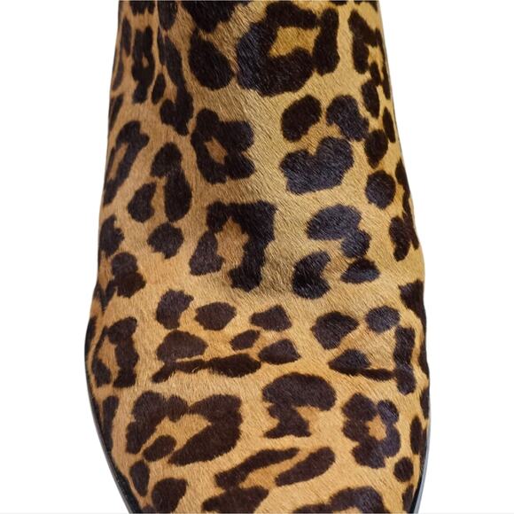 1.State Women’s 9.5 Jerome Leopard Calf Hair Bootie Ankle Boots - Picture 5 of 11